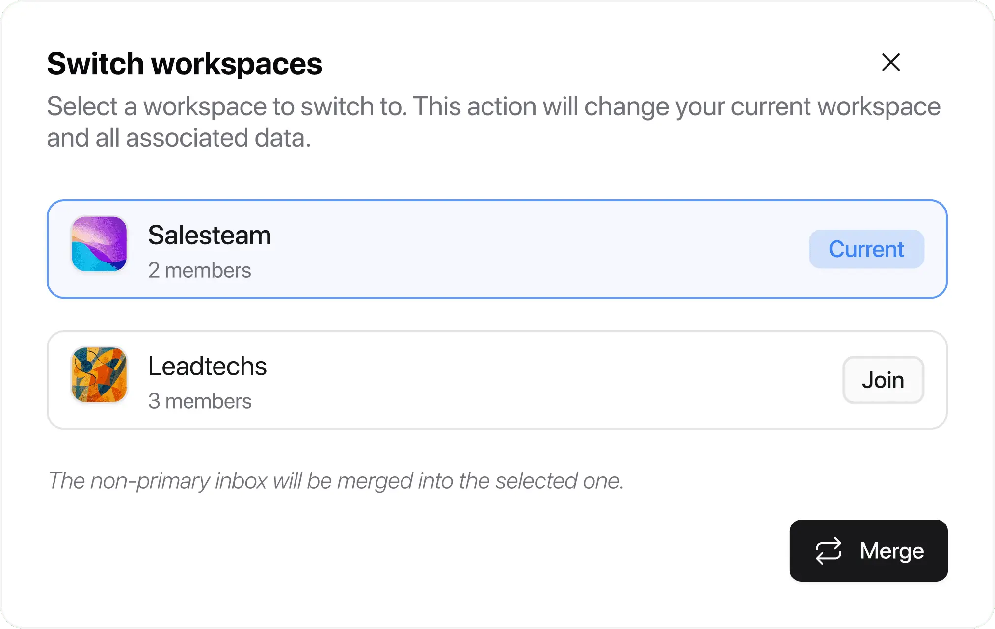 workspace image